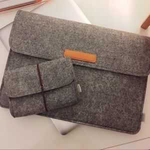 Inatreck Laptop Sleeve with pocket bag